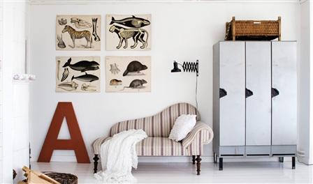 Decorando con letras vintage