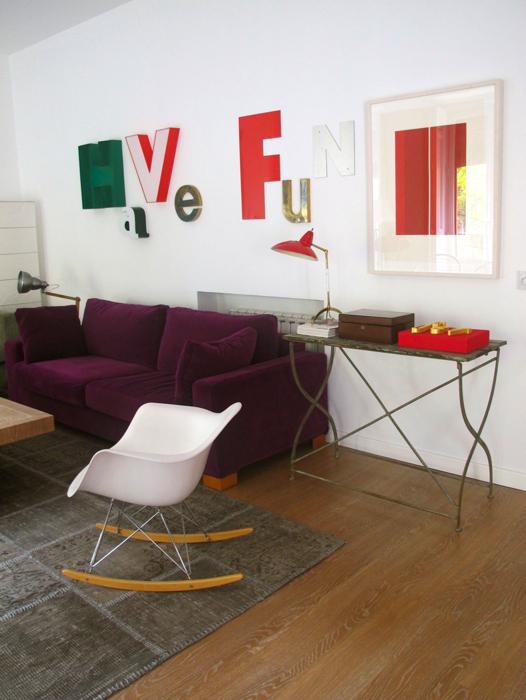 Decorando con letras vintage