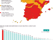 Mapa contaminación ozono España (2011)