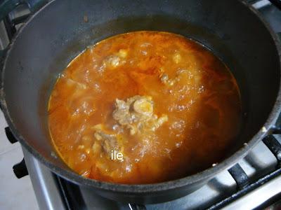 Rabo de ternera con alubias
