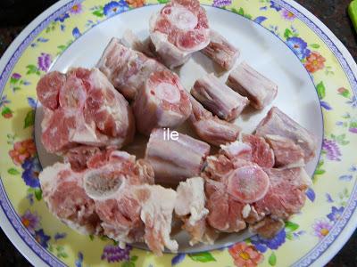 Rabo de ternera con alubias