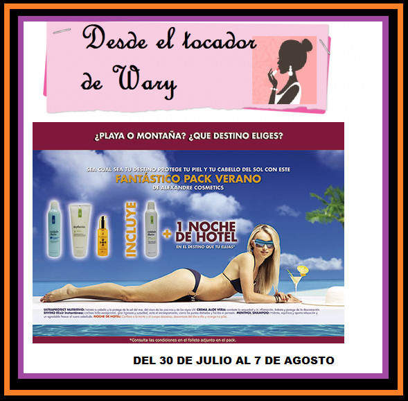 SORTEO EXPRESS: PACK PARA PROTEGERTE DEL SOL (4 PRODUCTOS) Y UNA NOCHE HOTEL PARA DOS CON ALEXANDRE COSMETICS