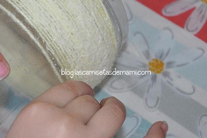 bote con cuerda 2 DIY: un portalápices