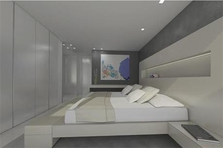 A-cero Projects Nueva propuesta de interiorismo para las zonas privadas de la vivienda A-cero en Sevilla