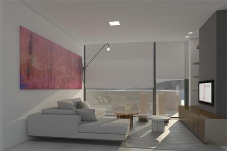 A-cero Projects Nueva propuesta de interiorismo para las zonas privadas de la vivienda A-cero en Sevilla