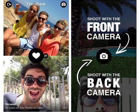 Frontback :: app para fotografíar los dos lados de la cámara Frontback :: app para fotografíar los dos lados de la cámara