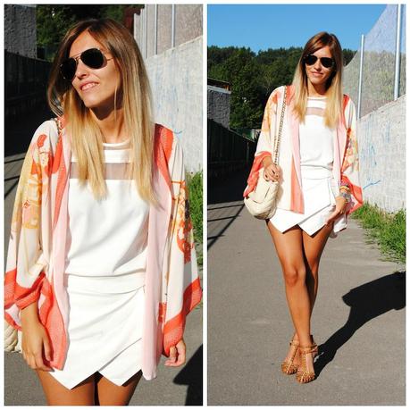 White skort. White skort.