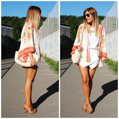 White skort. White skort.