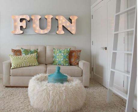 Un letrero luminoso para decirte...