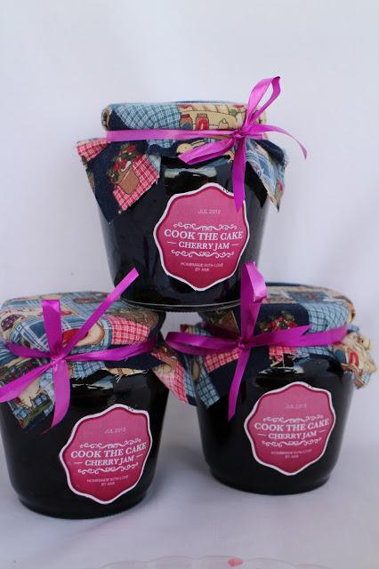 Mermelada de cerezas casera