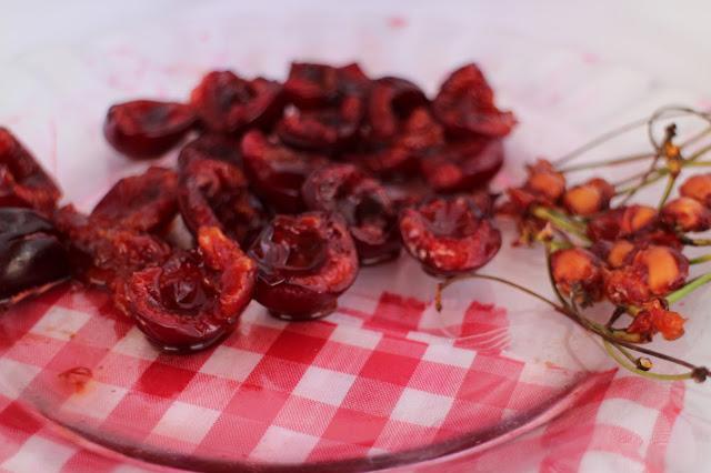 Mermelada de cerezas casera