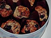 Muffins arándanos chocolate blanco. blueberry muffins.