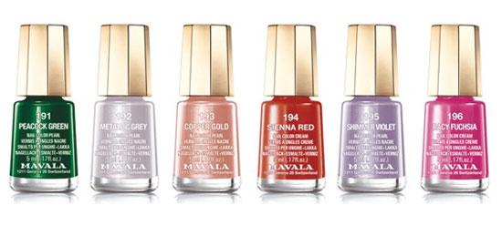 colección de lacas de uñas Arabesque de Mavala