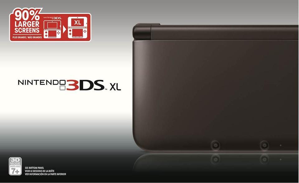 Nintendo 3DS XL ahora también en color negro