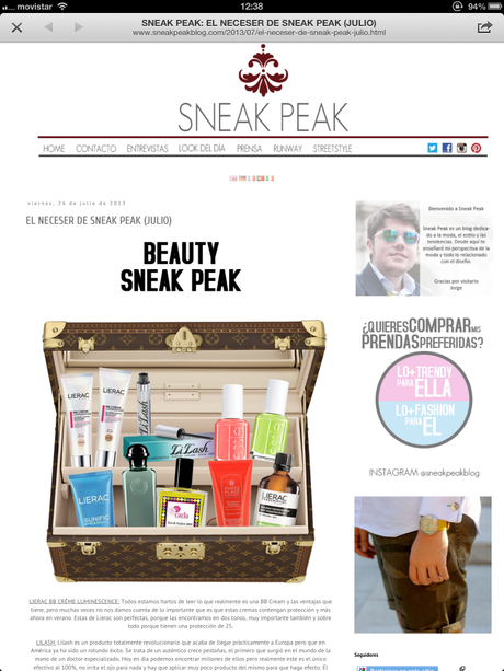 el neceser de sneakpeak Neceser de Verano