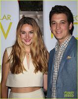 Shailene Woodley y Miles Teller promocionando 'The Spectacular Now' en 'Hamptons Screening'