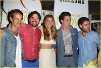 Shailene Woodley y Miles Teller promocionando 'The Spectacular Now' en 'Hamptons Screening'