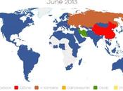 Facebook sigue dominando países mapa redes sociales
