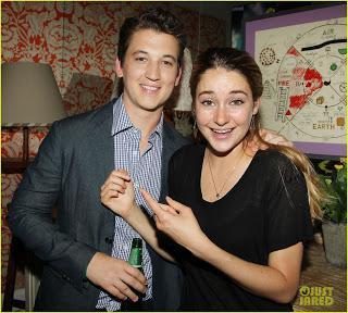 Shailene Woodley y Miles Teller en 'Late Night with Jimmy Fallon' en New York - The View