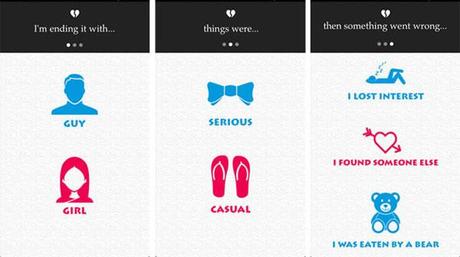 BreakupText :: app para romper con tu pareja