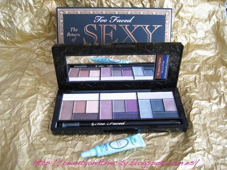 Too Faced The Return of SEXY palette - Review photos swatches