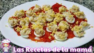 Huevos rellenos de codorniz