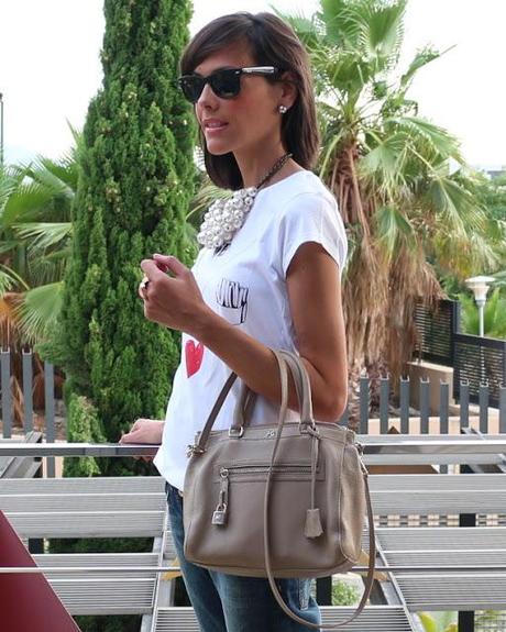 Boyfriend jeans + pearls Boyfriend jeans + pearls