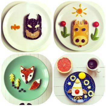 Platos de comida de una forma muy muy creativa Platos de comida de una forma muy muy creativa
