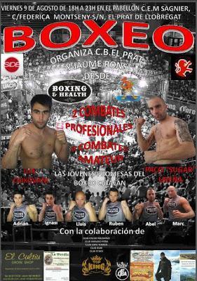¡VELADA DE BOXEO EN AGOSTO!