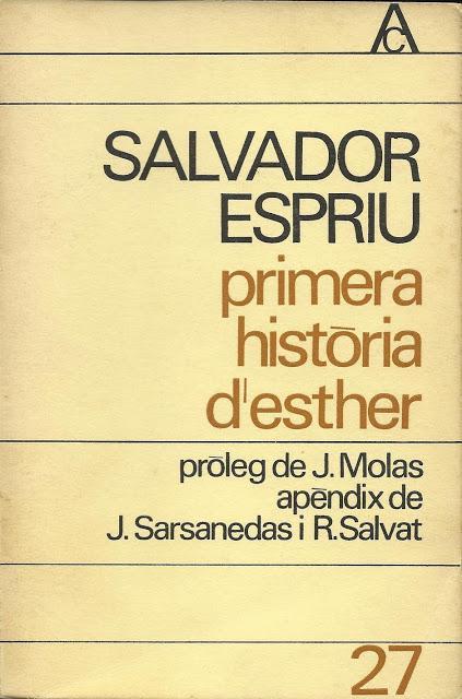 SALVADOR ESPRIU...1913-1985, HOMENAJE POR SU CENTENARIO ANIVERSARIO ...31-07-2013...