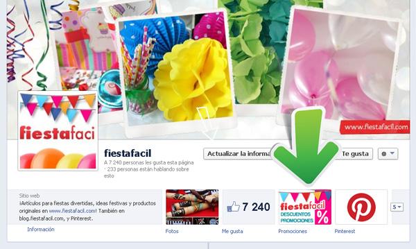 descuento Facebook