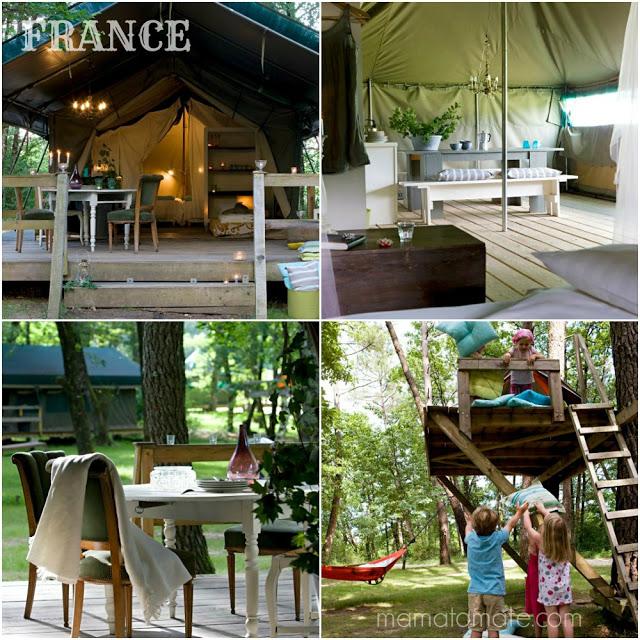 Acampar, excursión y relax en un sitio de lujo