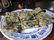 Crujientes de verdura con bechamel