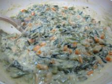 Crujientes de verdura con bechamel