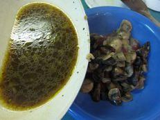 Champiñones en salsa de cerveza