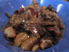 Champiñones en salsa de cerveza