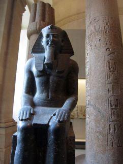 Estatua de Ramses II. Museo del Louvre. Planta Baja