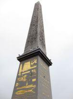 Obelisco en la Plaza de la Concordia. Paris