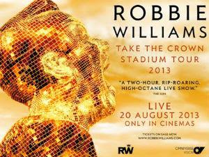 La gira de Robbie Williams llega a los cines europeos el 20 de agosto