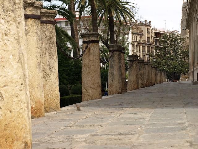 Las columnas del Archivo de Indias.