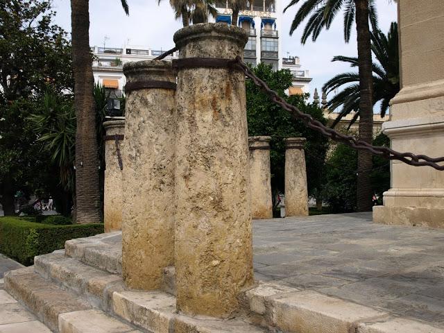 Las columnas del Archivo de Indias.