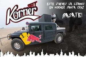 hummer en Korner Santa Cruz