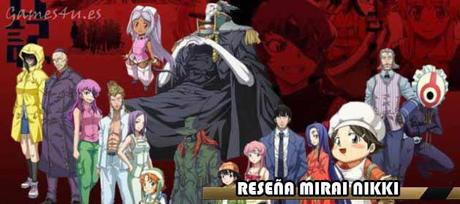 mirai nikki Mirai Nikki, Reseña del Anime y Manga de Sakae Esuno