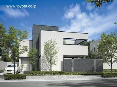 Vivienda que compite con la de construcción tradicional - Produce www.toyota.co.jp Casa prefabricada de Toyota, Japón