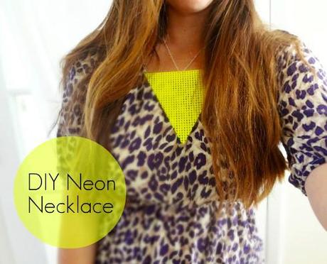 Miércoles de inspiración ♥ DIY a la moda con flúor / neón Miércoles de inspiración ♥ DIY a la moda con flúor / neón
