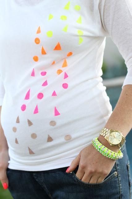 Miércoles de inspiración ♥ DIY a la moda con flúor / neón Miércoles de inspiración ♥ DIY a la moda con flúor / neón