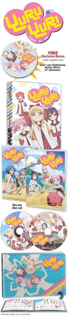 yuruyuri 221x1024 ¡Noticias sobre Yuru Yuri! y su edición coleccionista