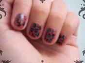 (intento manicura leopard print
