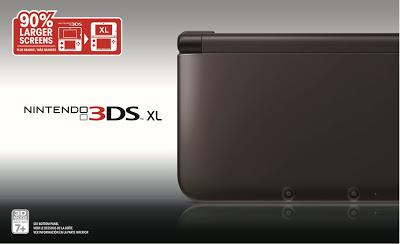 Negro es el nuevo color para la consola portátil Nintendo 3DS XL