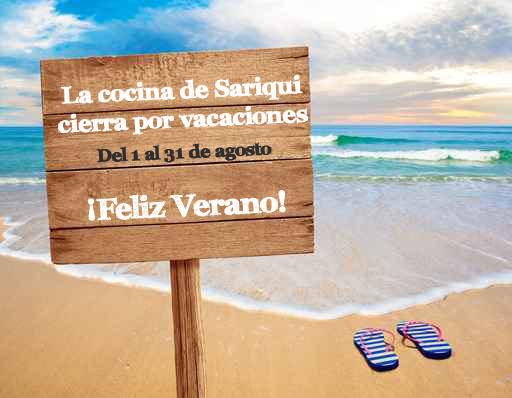 ¡Cerrado por vacaciones!